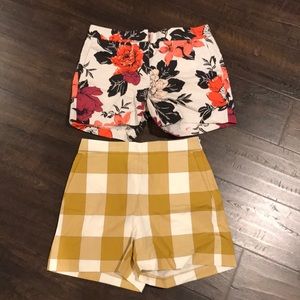 2 pairs Ann Taylor shorts- size 0